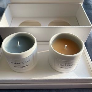 Set of two DIOR mini candles collection privee